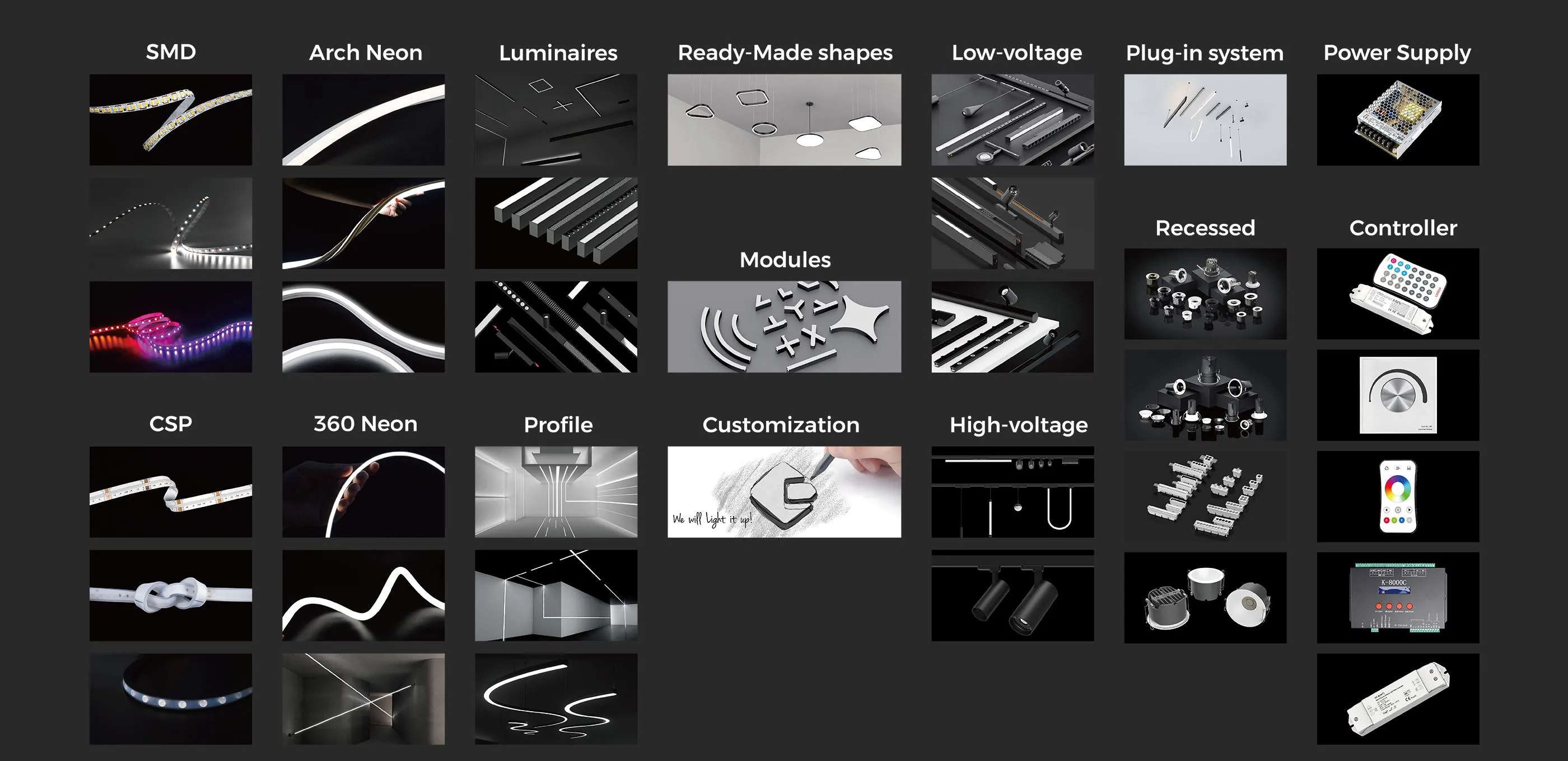 Product System - Company Product R&D - COLORS Lighting