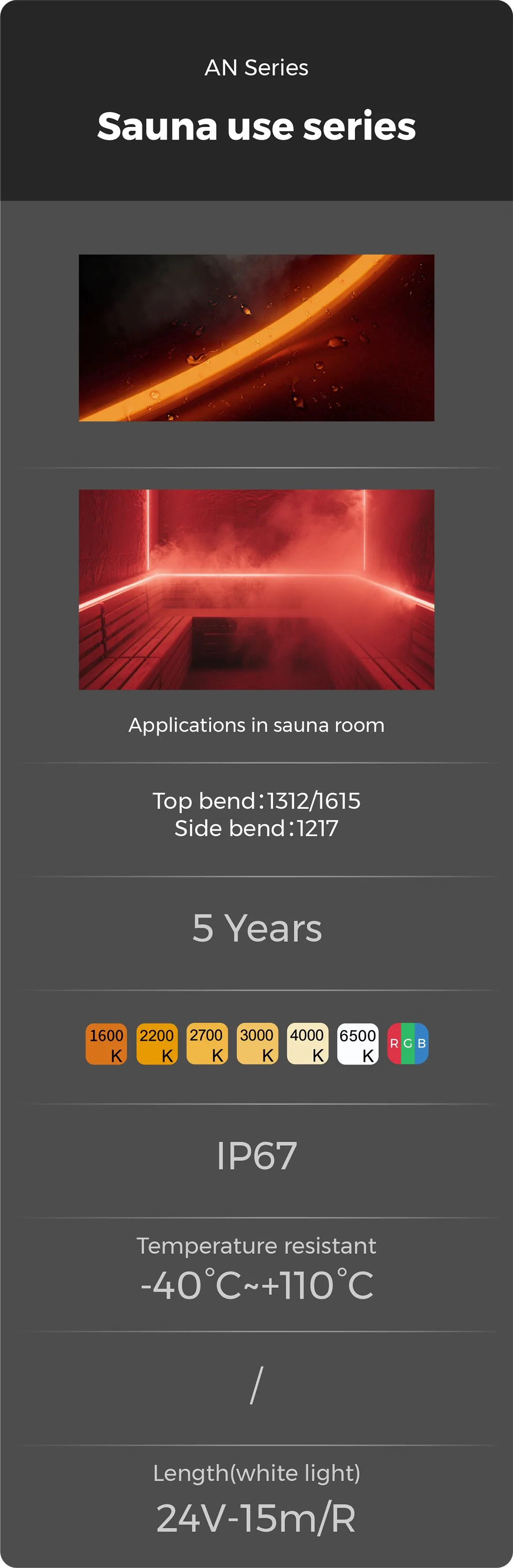 Scenario Case - Neon Led Strip Lighting For Swimming Pools, IP68/IP69K Neon Flex