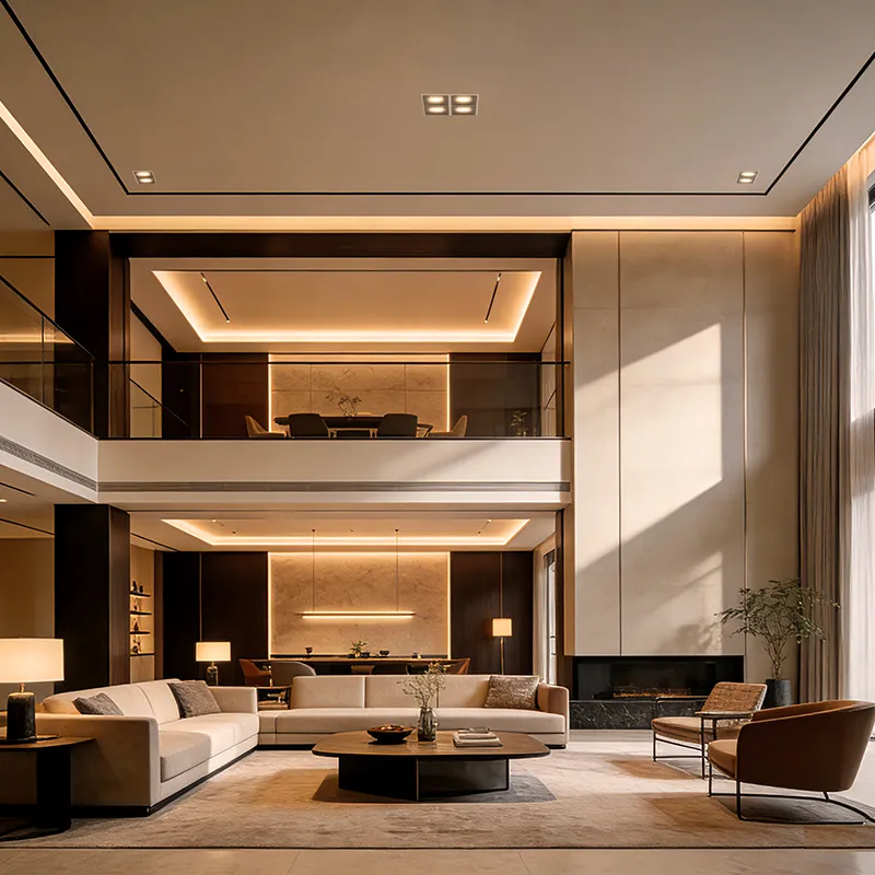 Scenario Case - High-end Anti Glare Recessed Downlights for Hotels, Luxury Mansions