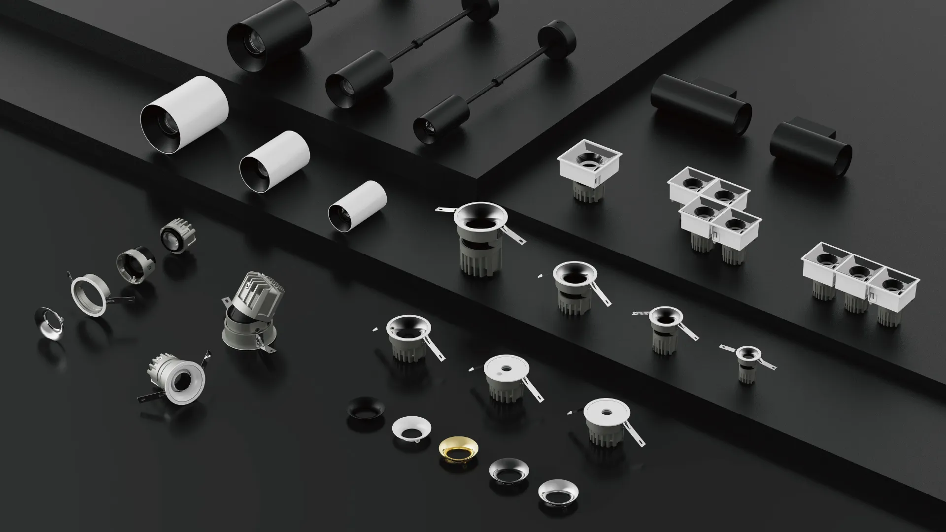 Scenario Case - High-end Anti Glare Recessed Downlights for Hotels, Luxury Mansions