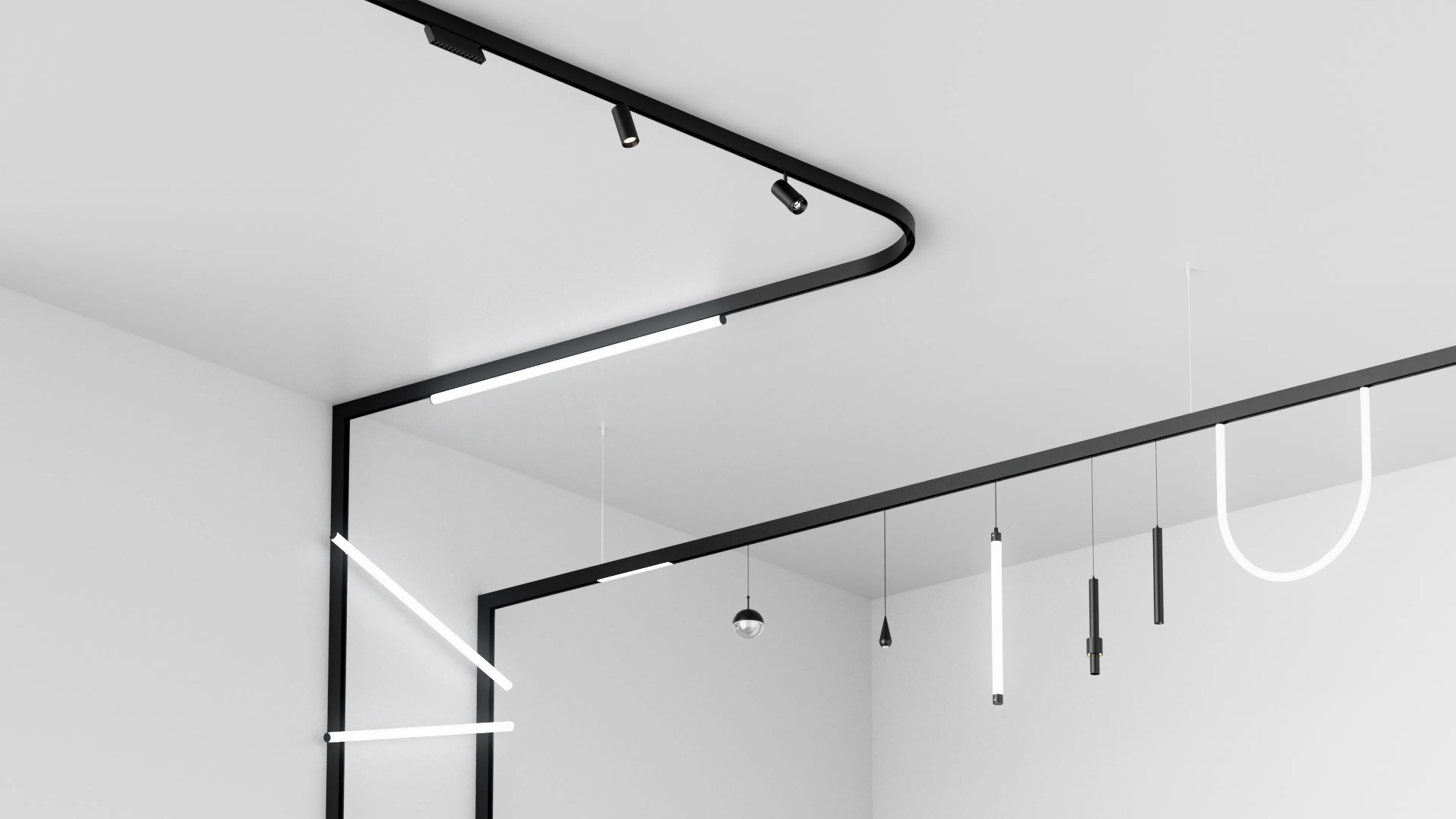 Scenario Case - MagTrack 20 Series Magnetic Track Lighting Systems, DC24V-48V Low-voltage