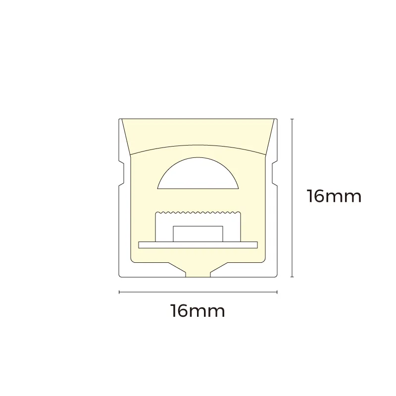 Product Model - Weather Resistant Outdoor Neon Rope Lights, Weatherproof LED Strip Lights