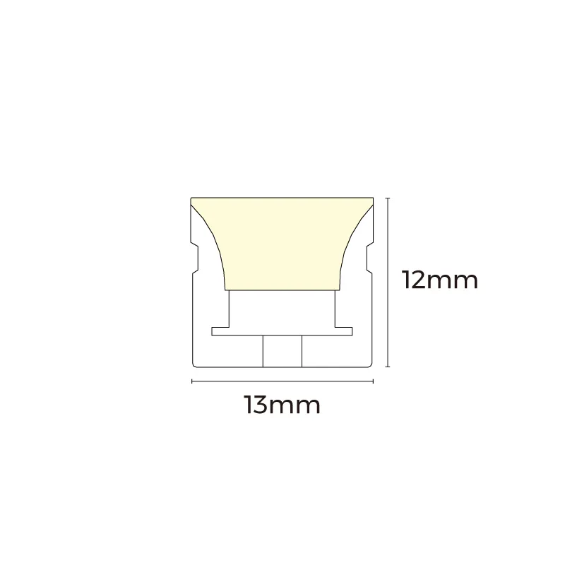 Product Model - Heat Resistant Sauna Light Strip, 1600K LED Strip Lights For Sauna Lighting