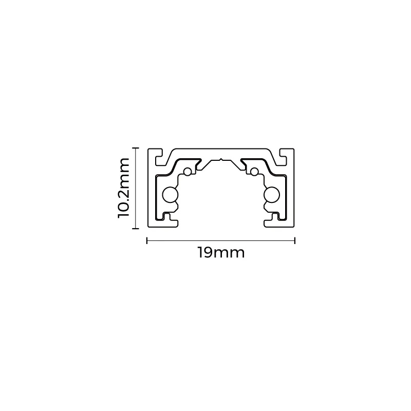 Product Model - Best Low Voltage Track Light , White/Black Commercial Track Lighting