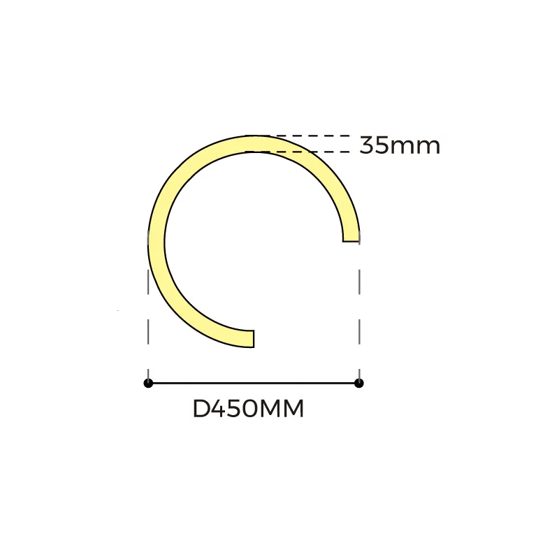 Product Model - Custom Shapes Linear LED Lighting, Multiple Options | COLORS Lighting