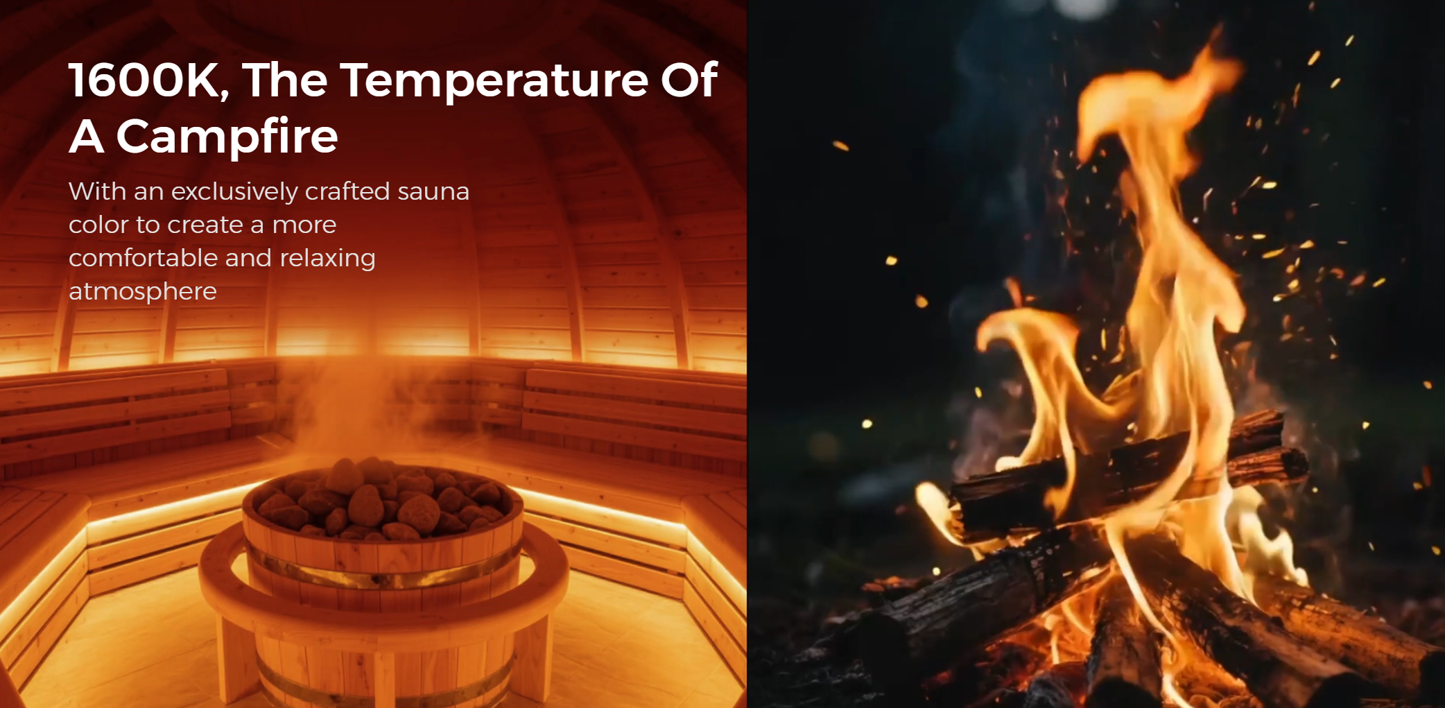 High-Temperature LED Strip Lights for Saunas & Steam Rooms
