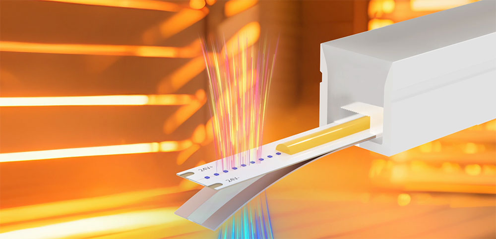 125°C Max, High Temperature & Humidity Resistance Sauna LED Strip Lights