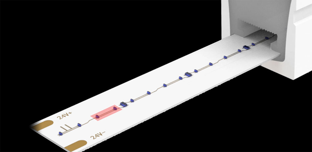 125°C Max, High Temperature & Humidity Resistance Sauna LED Strip Lights