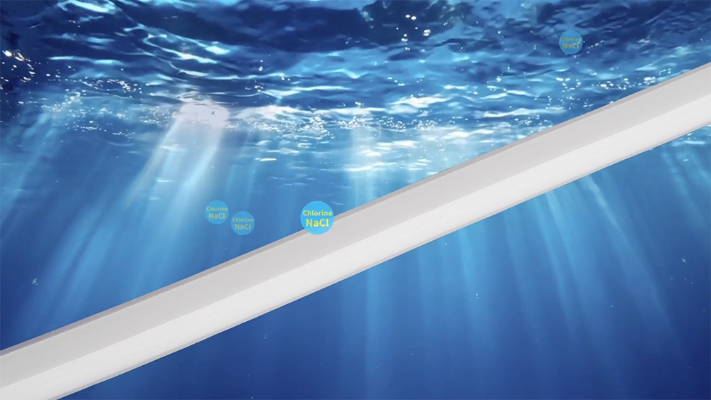Neon LED Strip Lights for Pools, Seaside Resort, Onsen and Similar Applications