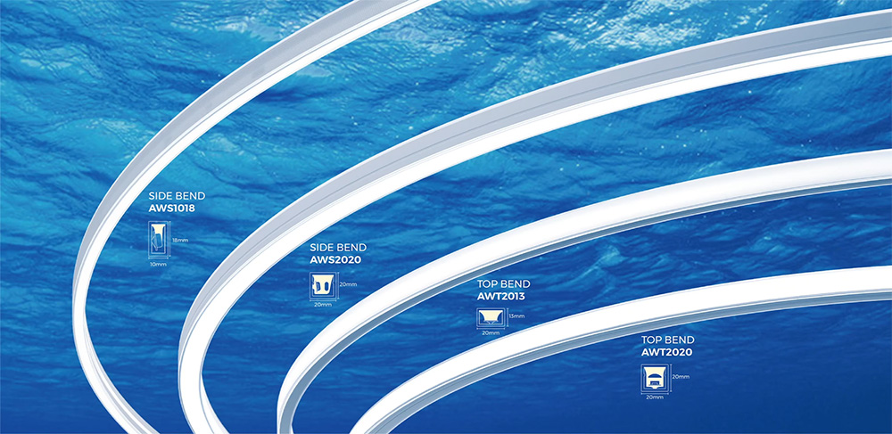 Neon LED Strip Lights for Pools, Seaside Resort, Onsen and Similar Applications