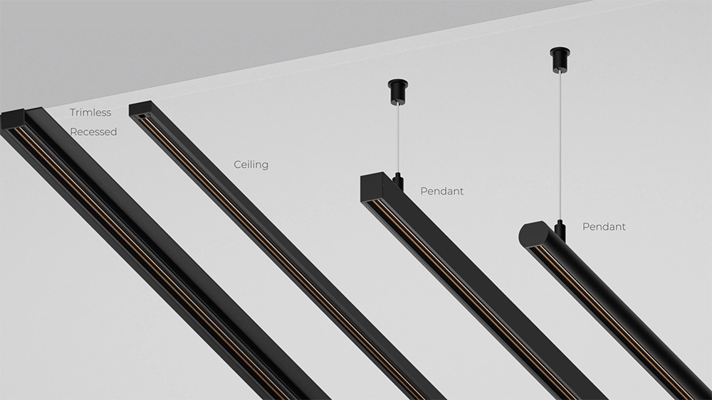 Ultra-thin & Ultra-slim Adjustable, Low-voltage, Dimmable Track Light Fixtures