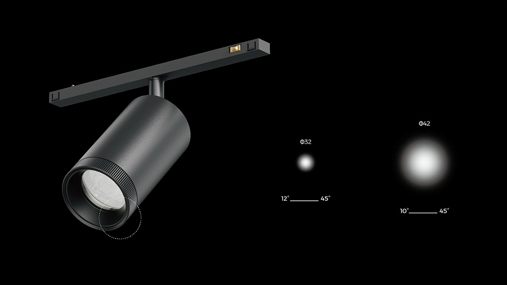 Ultra-thin & Ultra-slim Adjustable, Low-voltage, Dimmable Track Light Fixtures