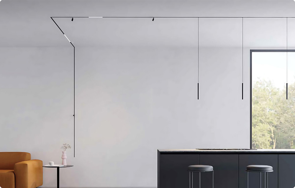 Ultra-thin & Ultra-slim Adjustable, Low-voltage, Dimmable Track Light Fixtures