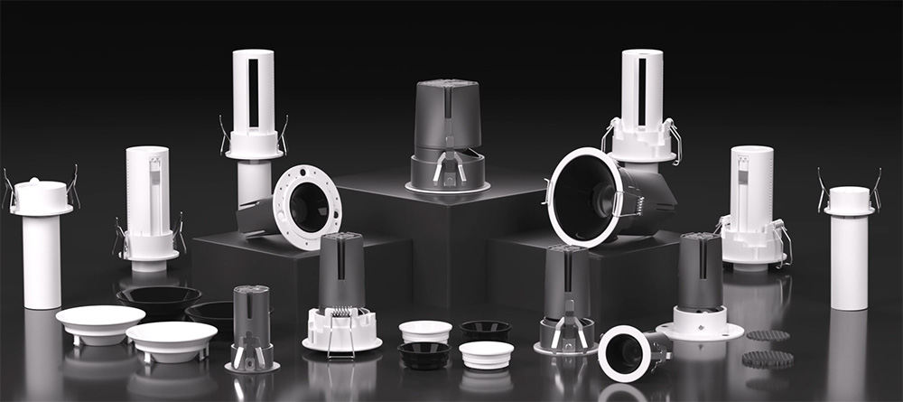  IP54 Rating Adjustable LED Spotlight Downlights for Indoor/Outdoor Use