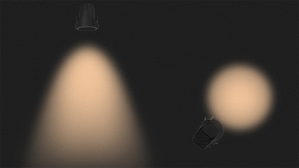  IP54 Rating Adjustable LED Spotlight Downlights for Indoor/Outdoor Use