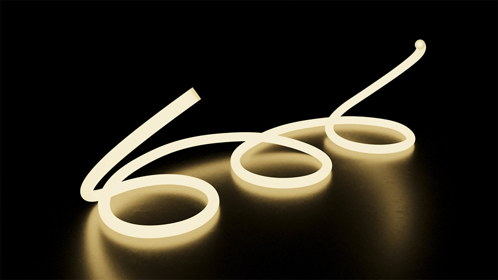 360-degree Round Neon Flex With LED Strips Inside For Indoor/Outdoor Use