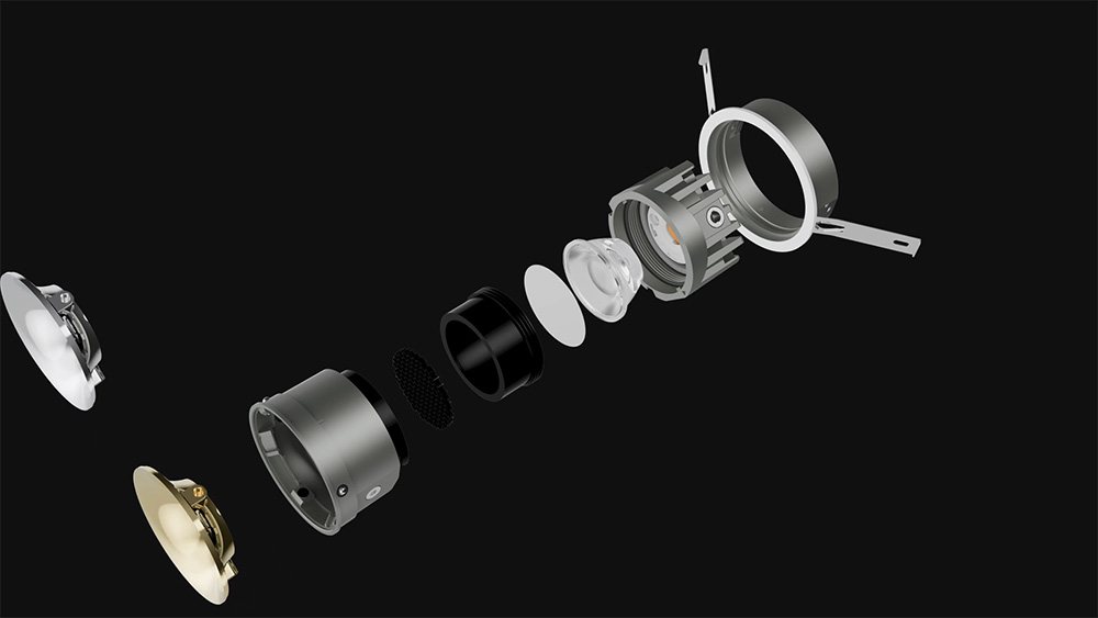 IP54-rated, Tunable White(2700K-6500K), Dimmable LED Downlights