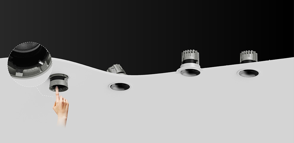 IP54-rated, Tunable White(2700K-6500K), Dimmable LED Downlights