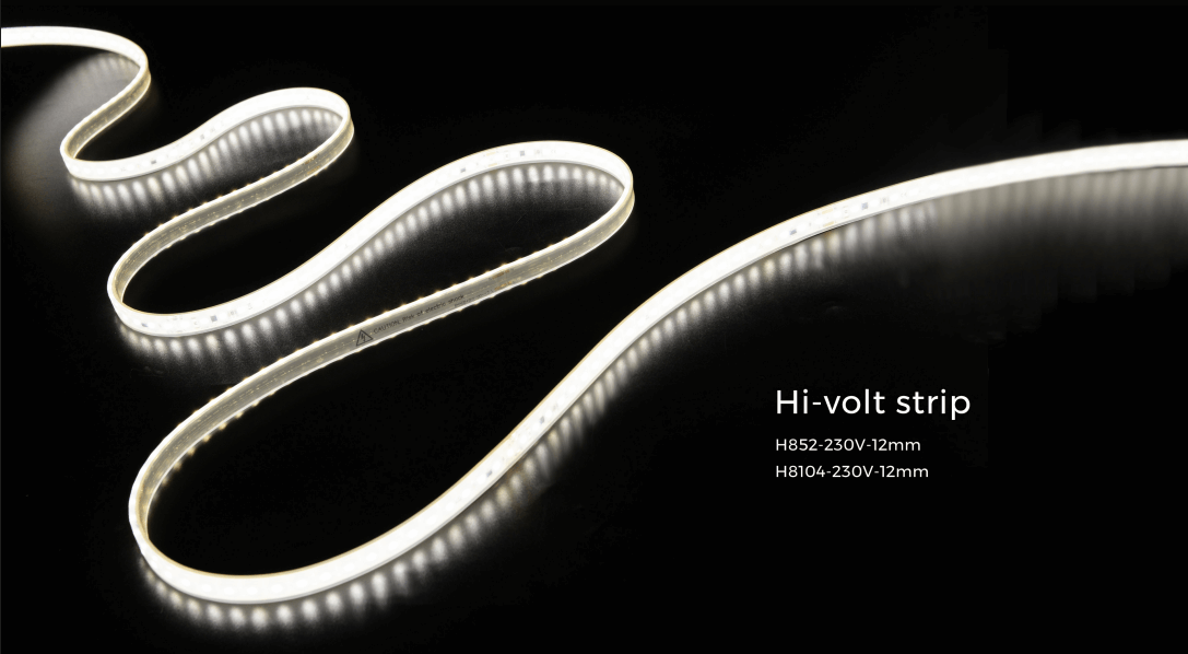 230V Outdoor LED Strip, IP67 Rating