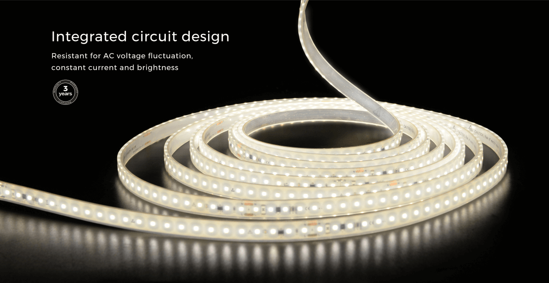 230V Outdoor LED Strip, IP67 Rating