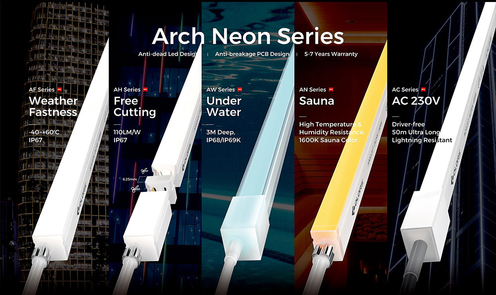 Silicone LED Neon Flex Lights