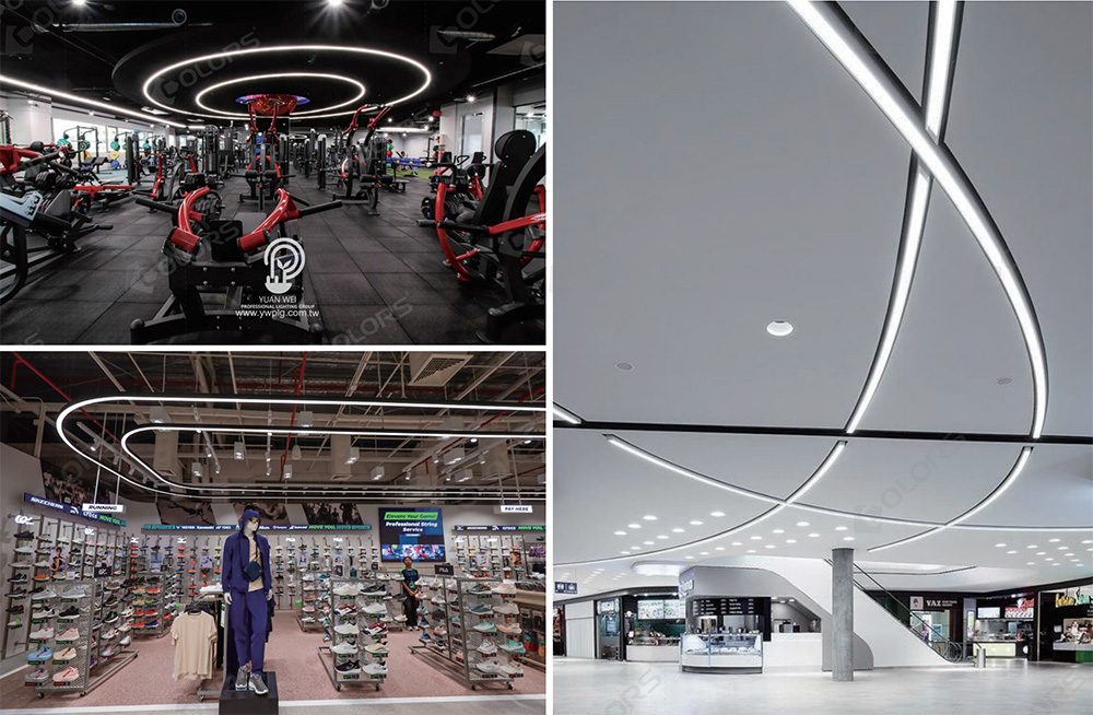 Highly Customizable Pendant, Ceiling, Recessed Linear LED Lighting