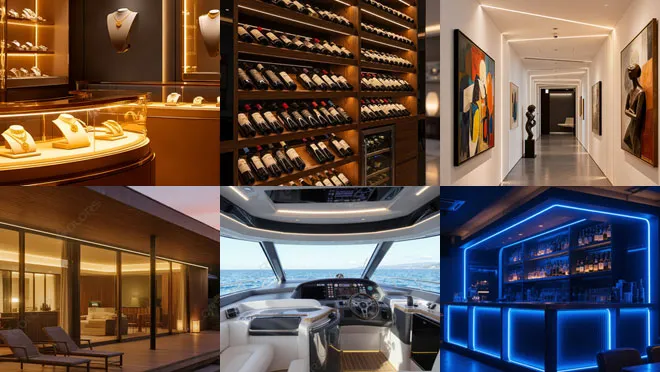 Precision Lighting: Mini Neon LED Strip Lights for Displays & Marine Projects