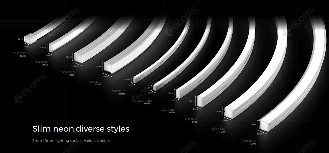 Precision Lighting: Mini Neon LED Strip Lights for Displays & Marine Projects