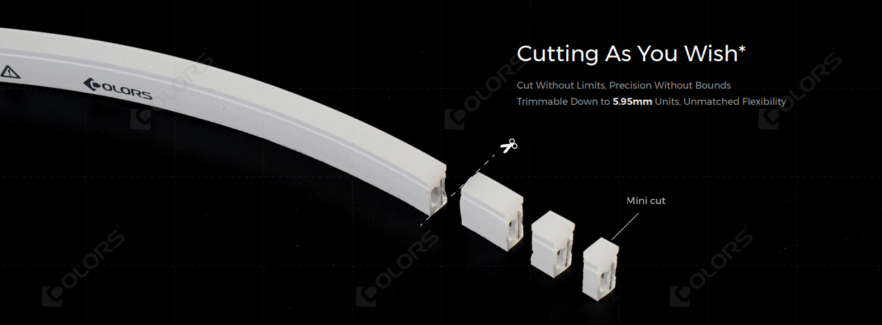 Precision Lighting: Mini Neon LED Strip Lights for Displays & Marine Projects