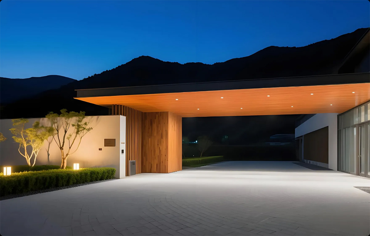 Outdoor Recessed Downlights: IP65 Rated for Weatherproof Performance