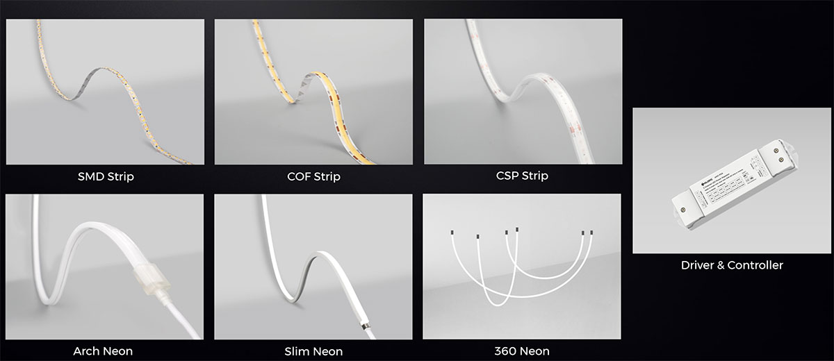 led strip lights and neon flex