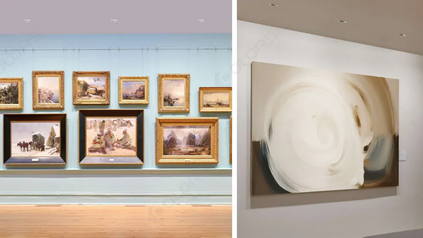 Architectural Wall Washing with LED Downlights: Enhancing Retail & Gallery Spaces