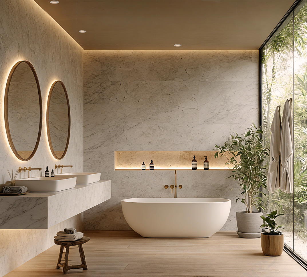 LED Downlight Recessed for Bathrooms and Outdoor Spaces