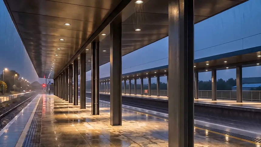 Outdoor Recessed Downlights for Walkways, Airports, Parking Lots Projects
