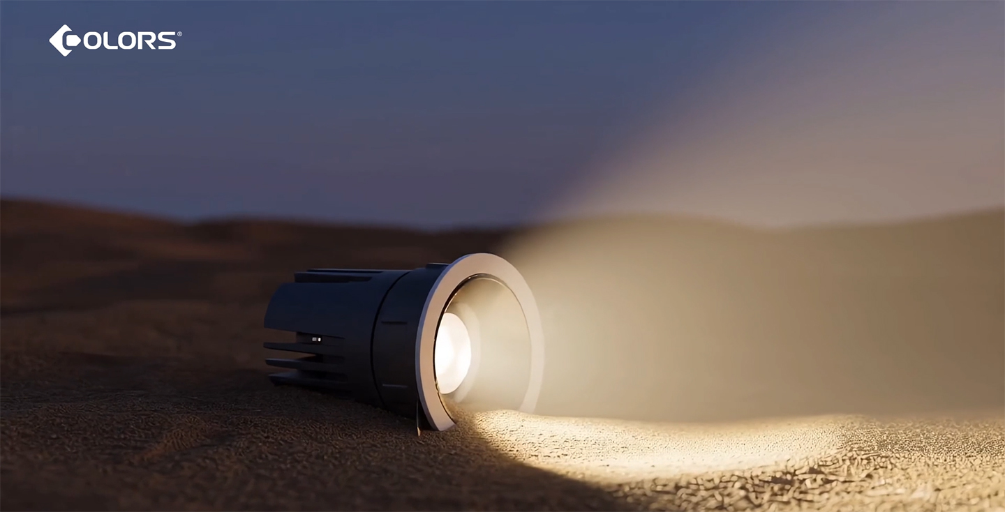 Dustproof LED downlights