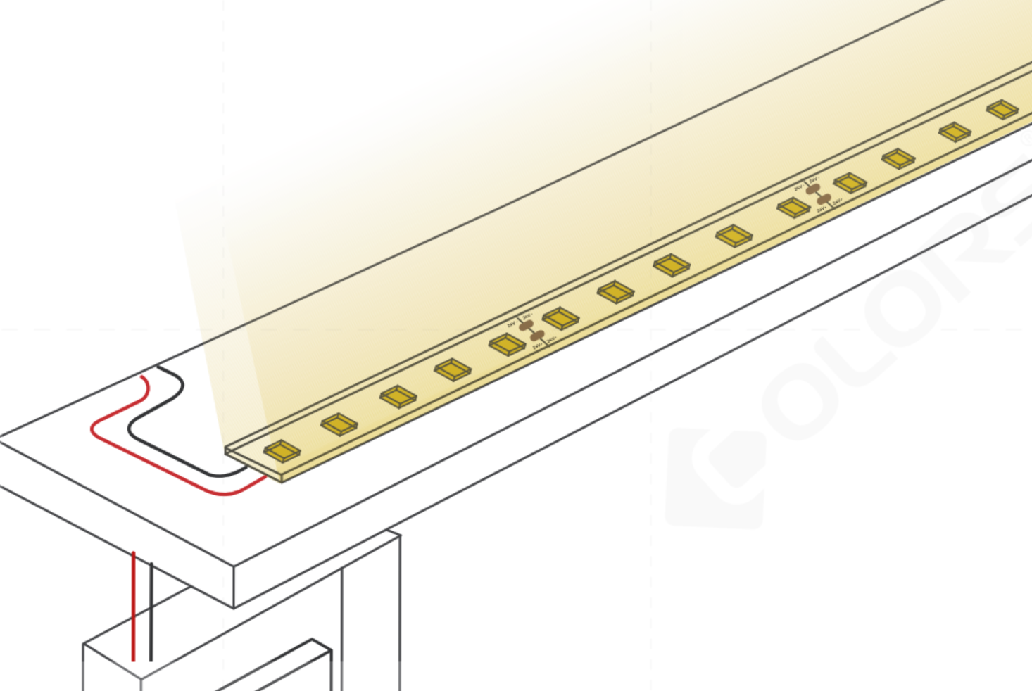 How to Connect Power to a Nano Strip Light?