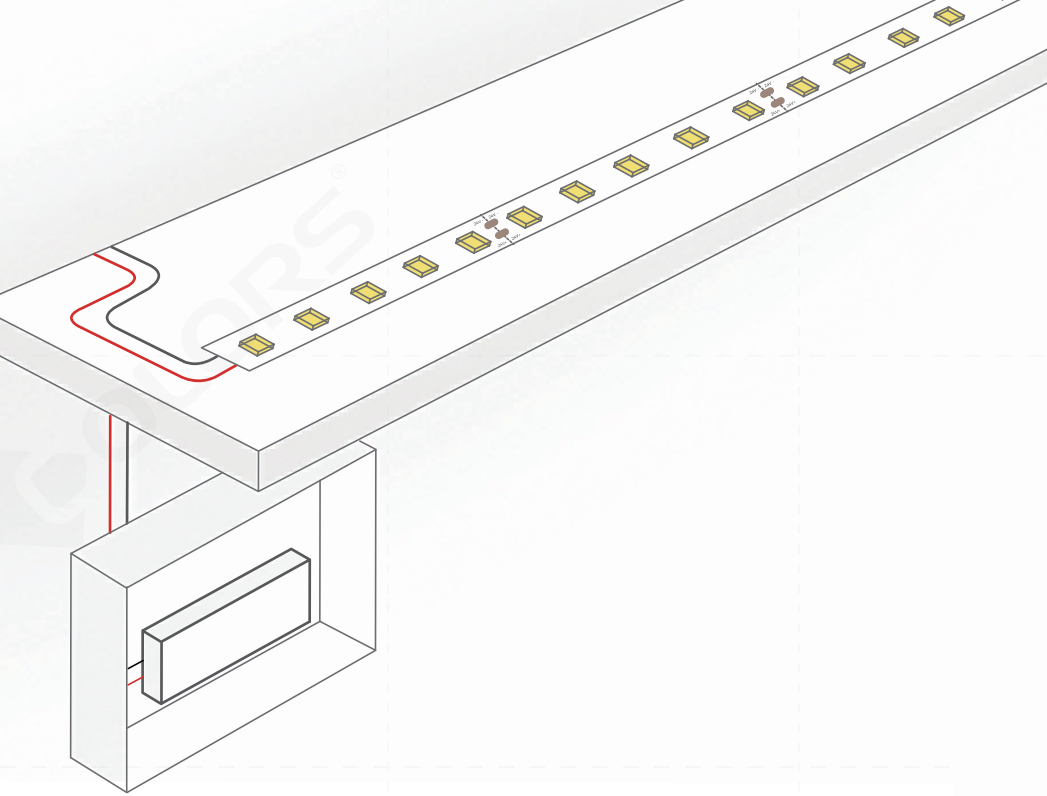 How to Connect Power to a Nano Strip Light?