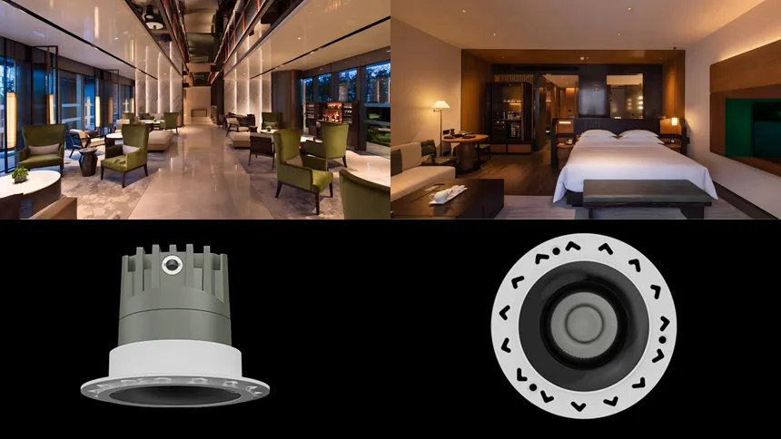 Commercial-Grade Trimless Recessed LED Downlights for Luxury Hotel & Penthouse Lighting