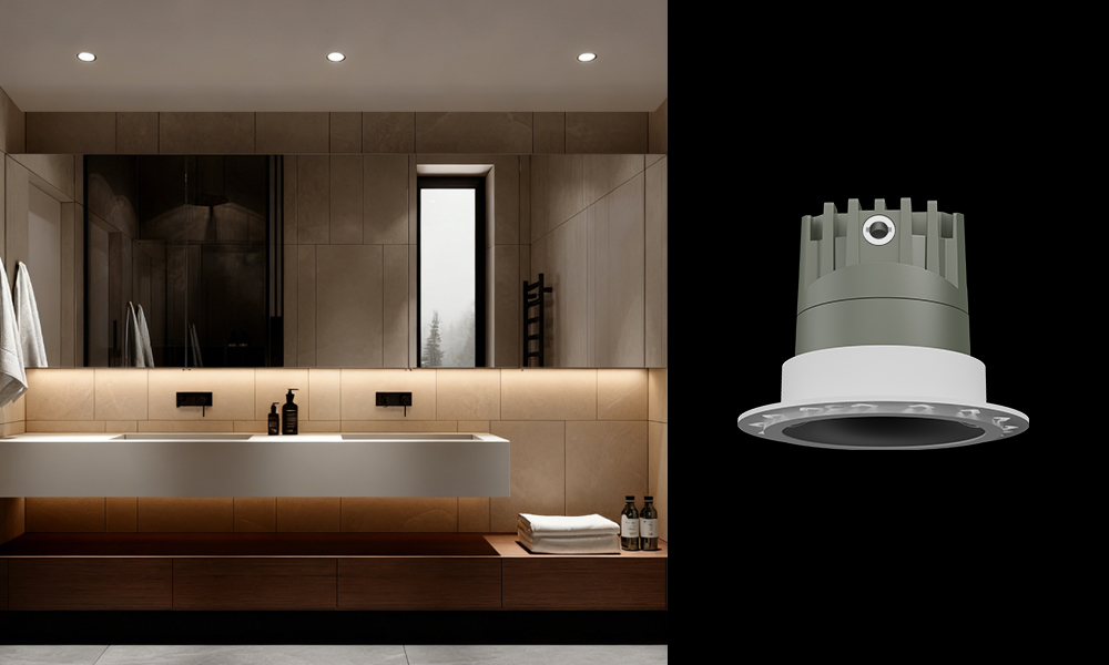 Commercial-Grade Trimless Recessed LED Downlights for Luxury Hotel & Penthouse Lighting