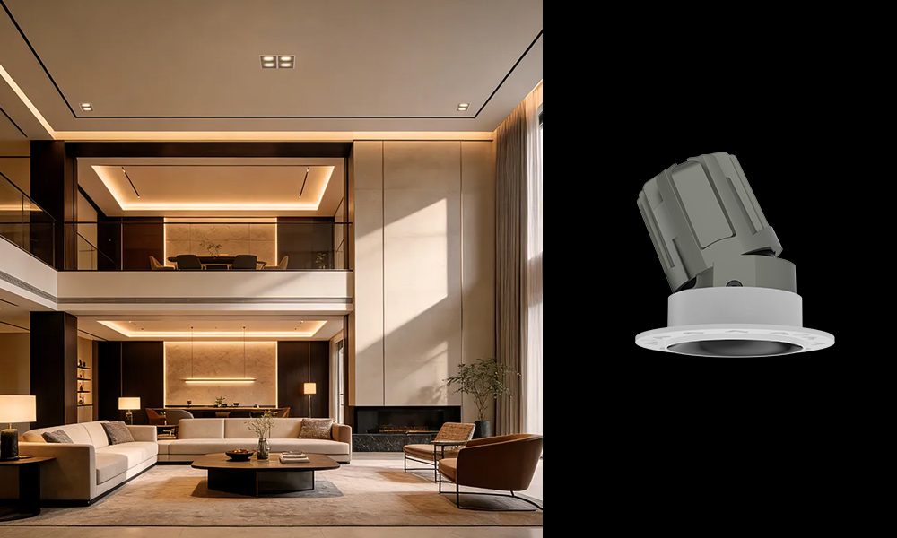 Commercial-Grade Trimless Recessed LED Downlights for Luxury Hotel & Penthouse Lighting