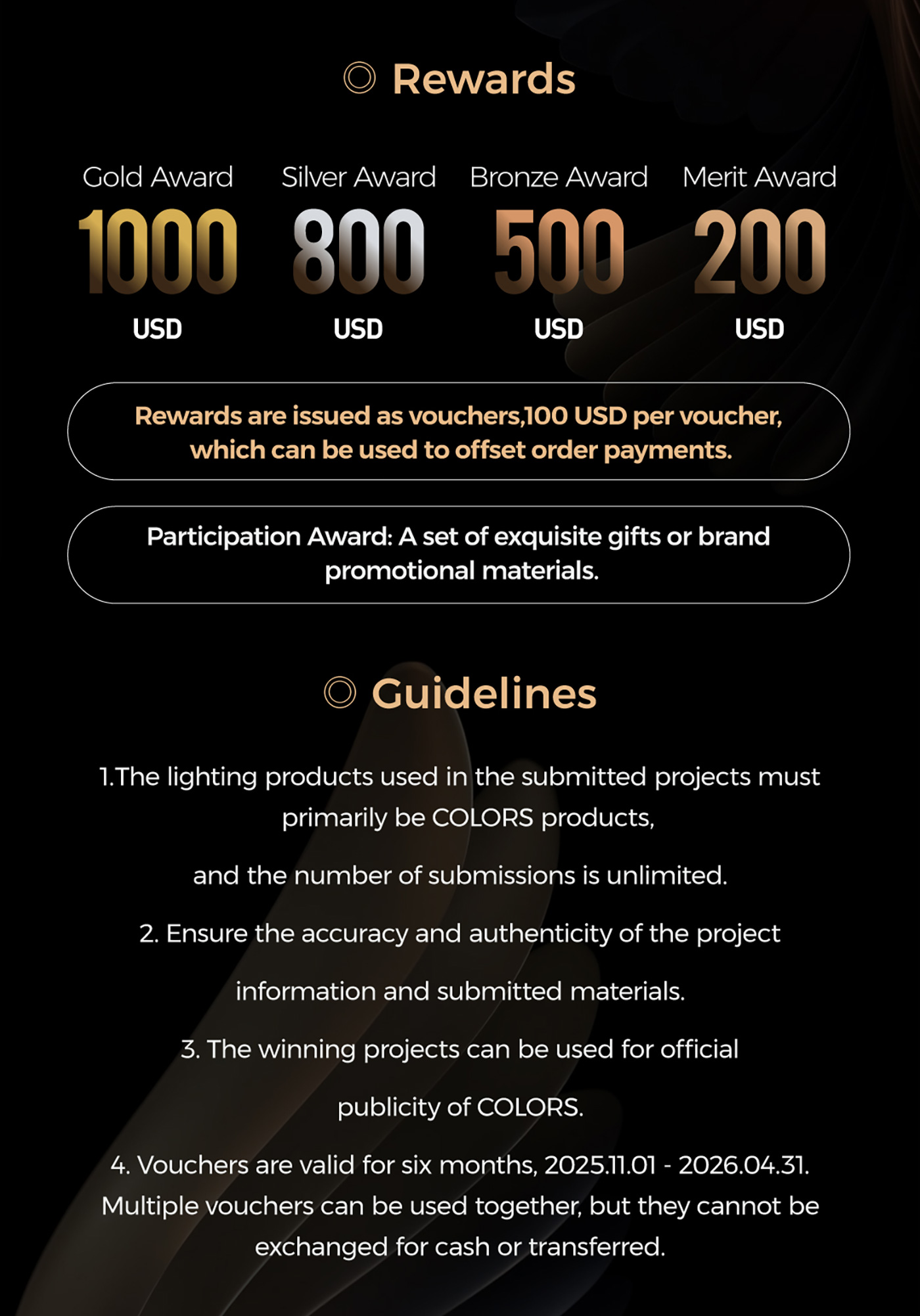 8th Contest of COLORS Projects 2025-10