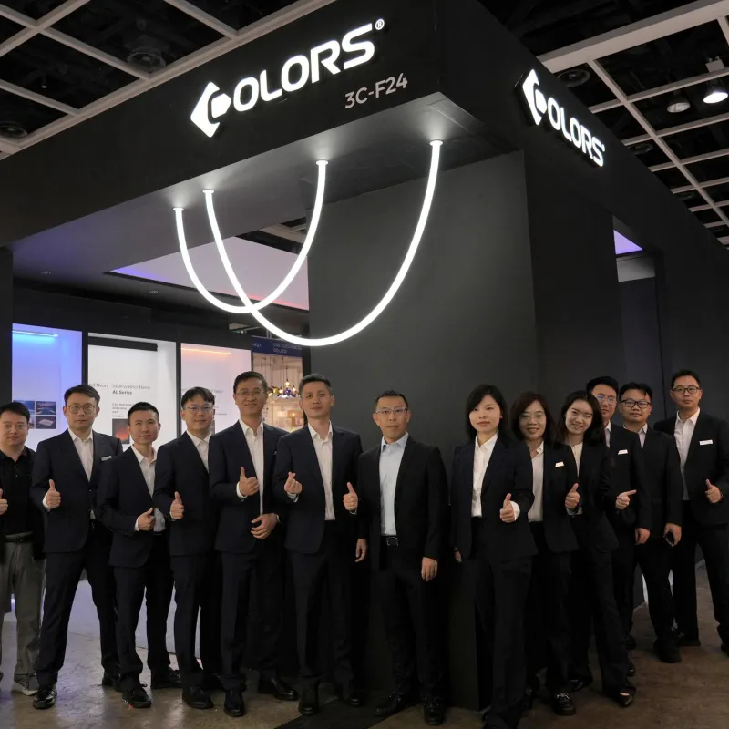 A Brilliant Success for COLORS at the 2025 Hong Kong Lighting Fair