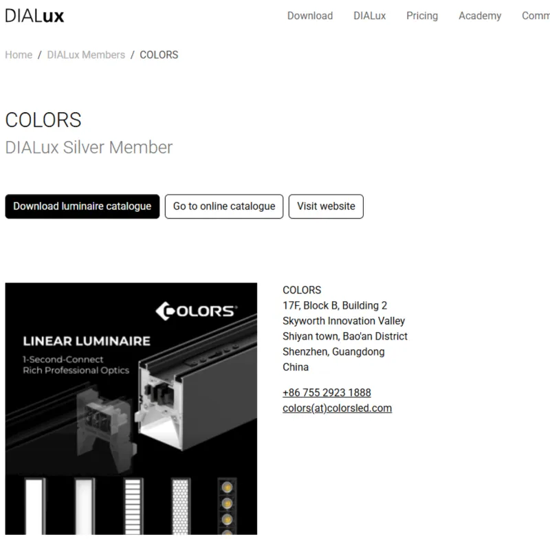COLORS × DIALux evo | Explore Endless Possibilities of Lighting Design
