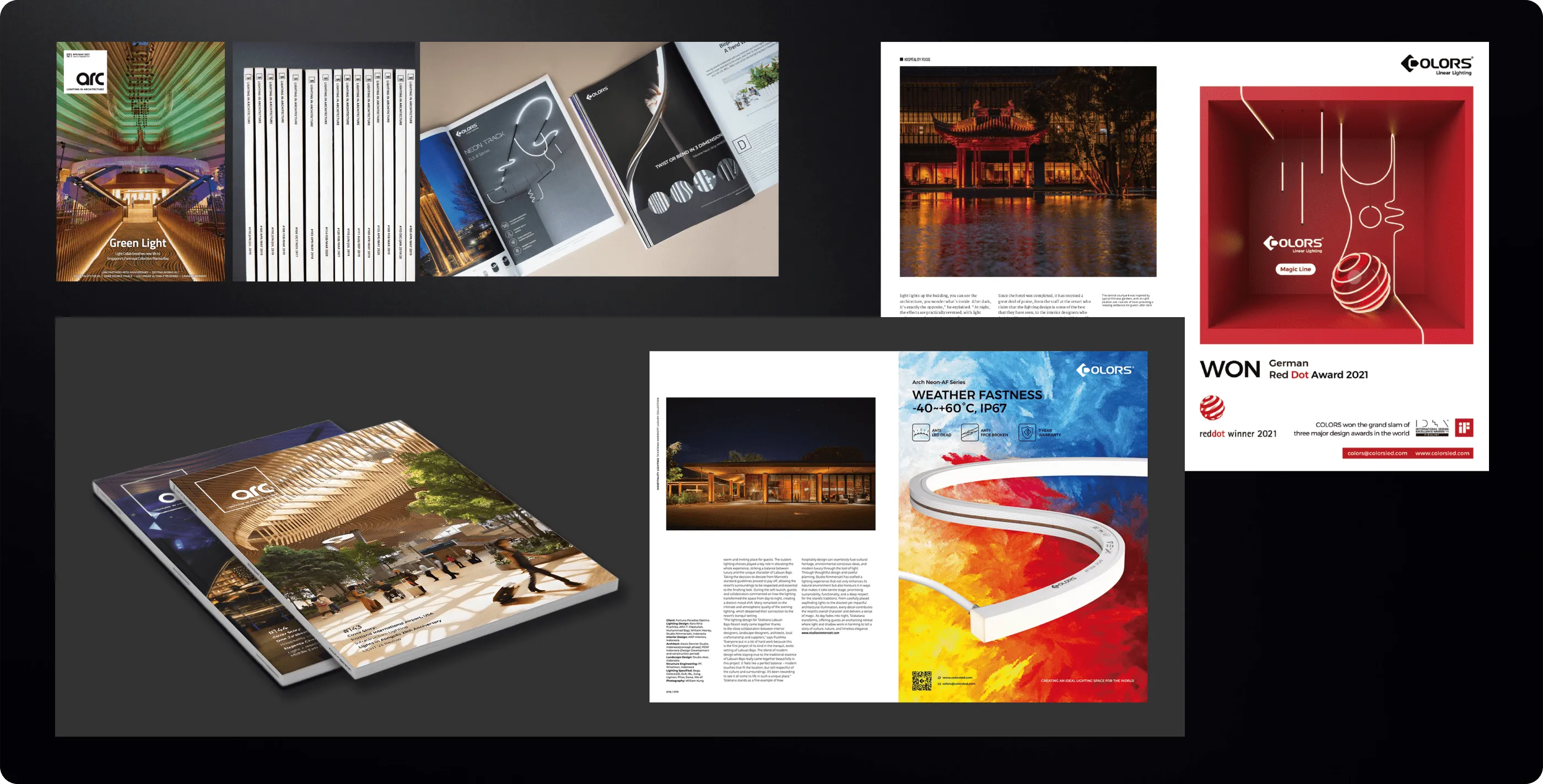 Silver Member of DIALux - Branding - COLORS Lighting