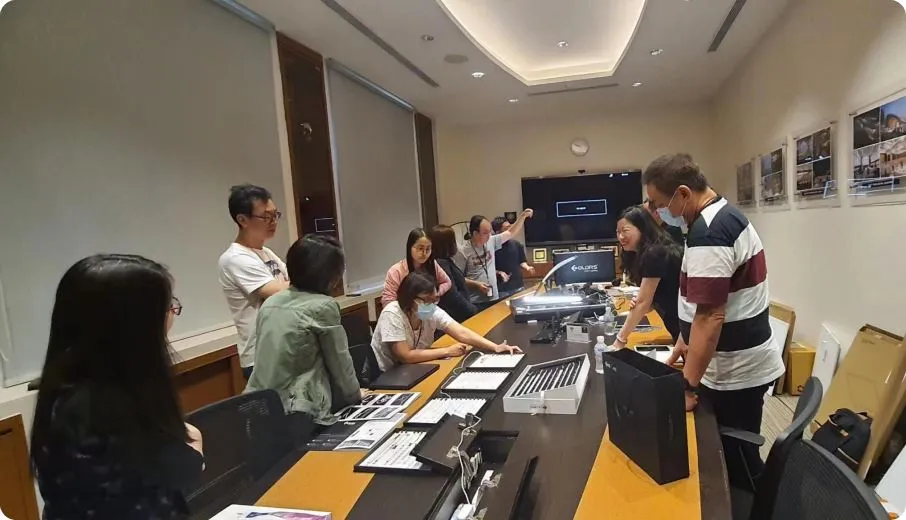 Offline Designer Salon Training - Branding - COLORS Lighting