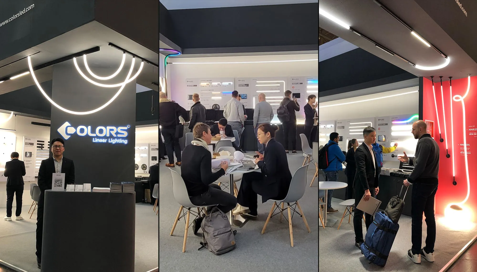 Offline Global Exhibition - Branding - COLORS Lighting