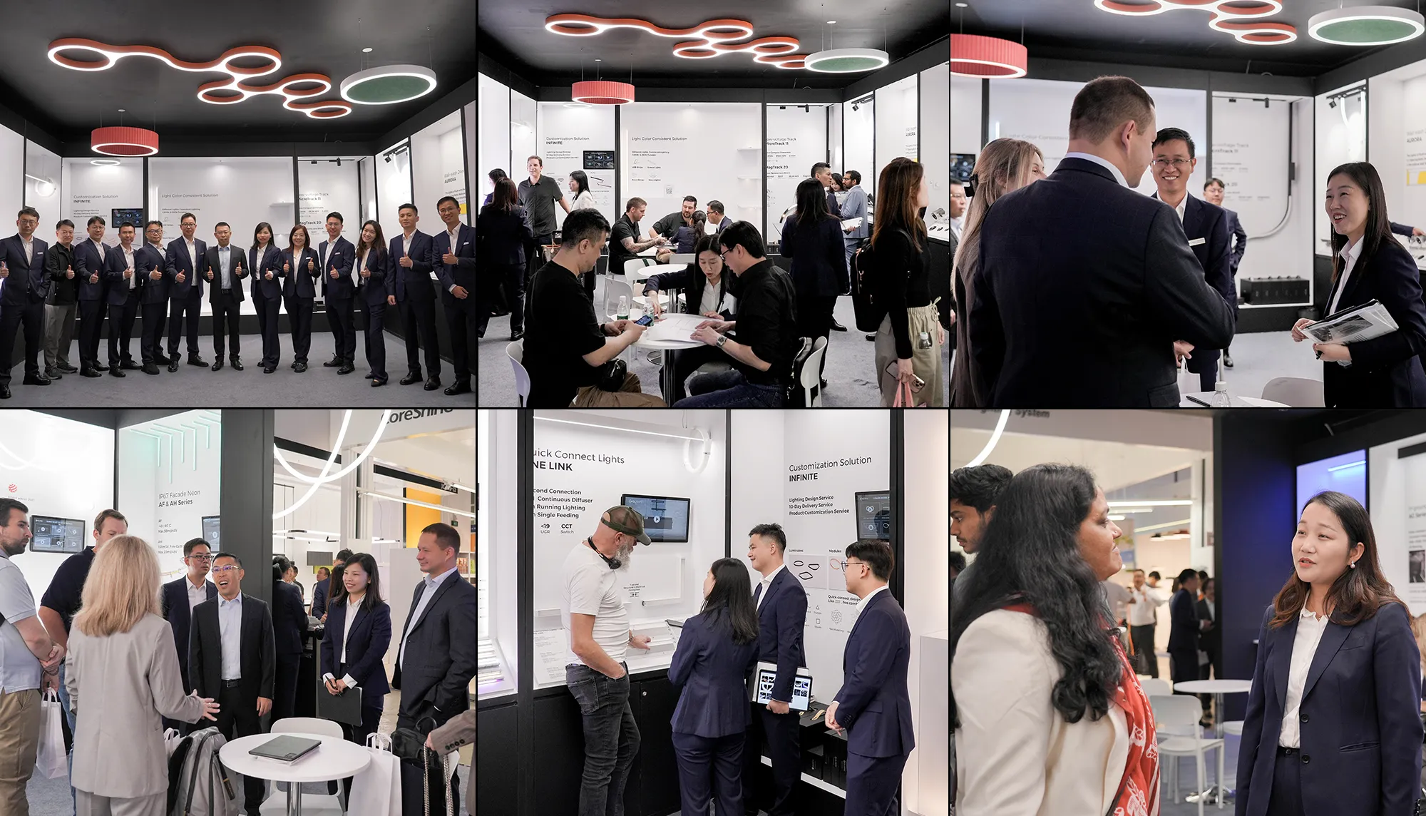 Offline Global Exhibition - Branding - COLORS Lighting