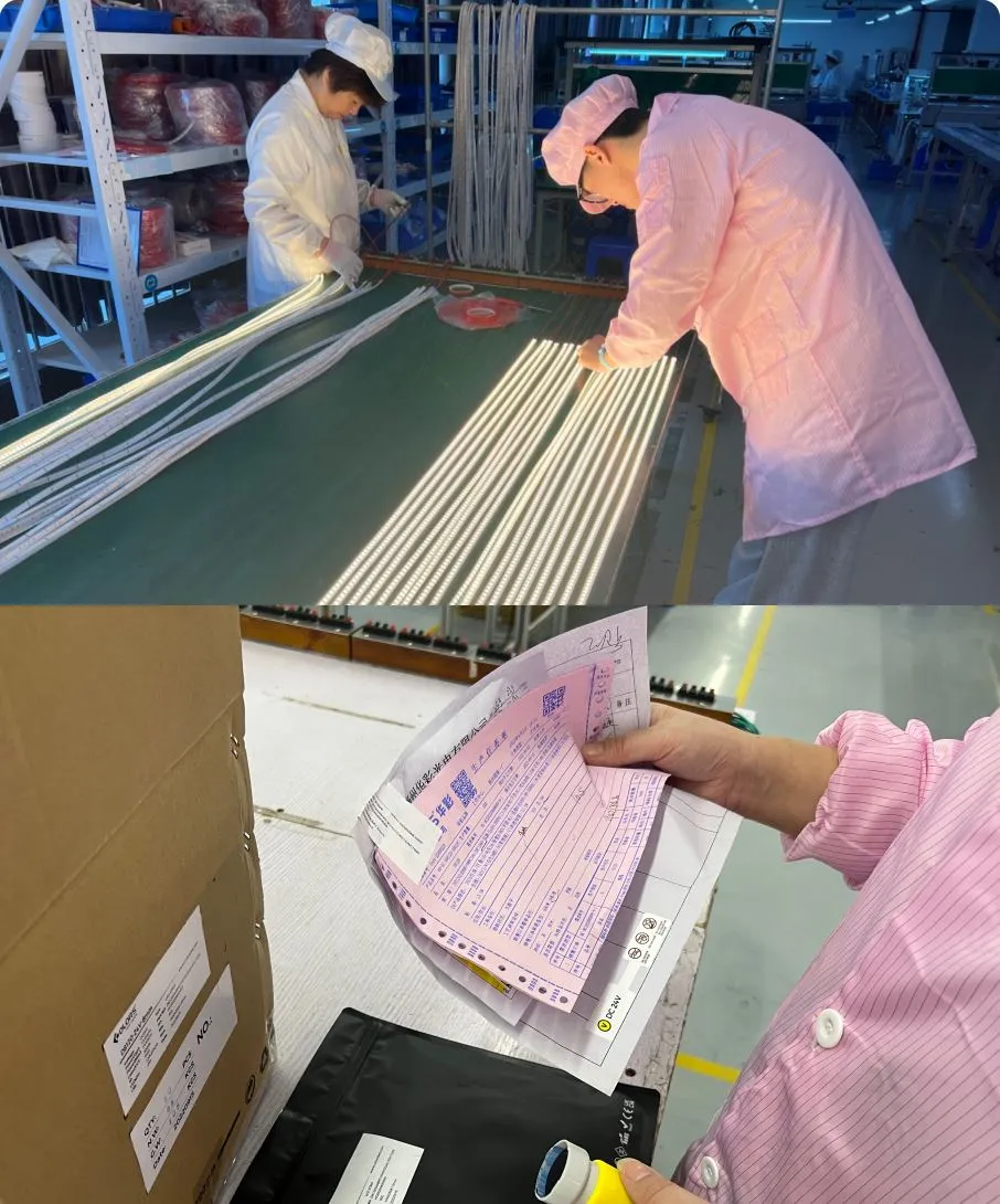 In-process Sampling Inspection & Pre-shipment Final Inspection - Manufacture - COLORS Lighting