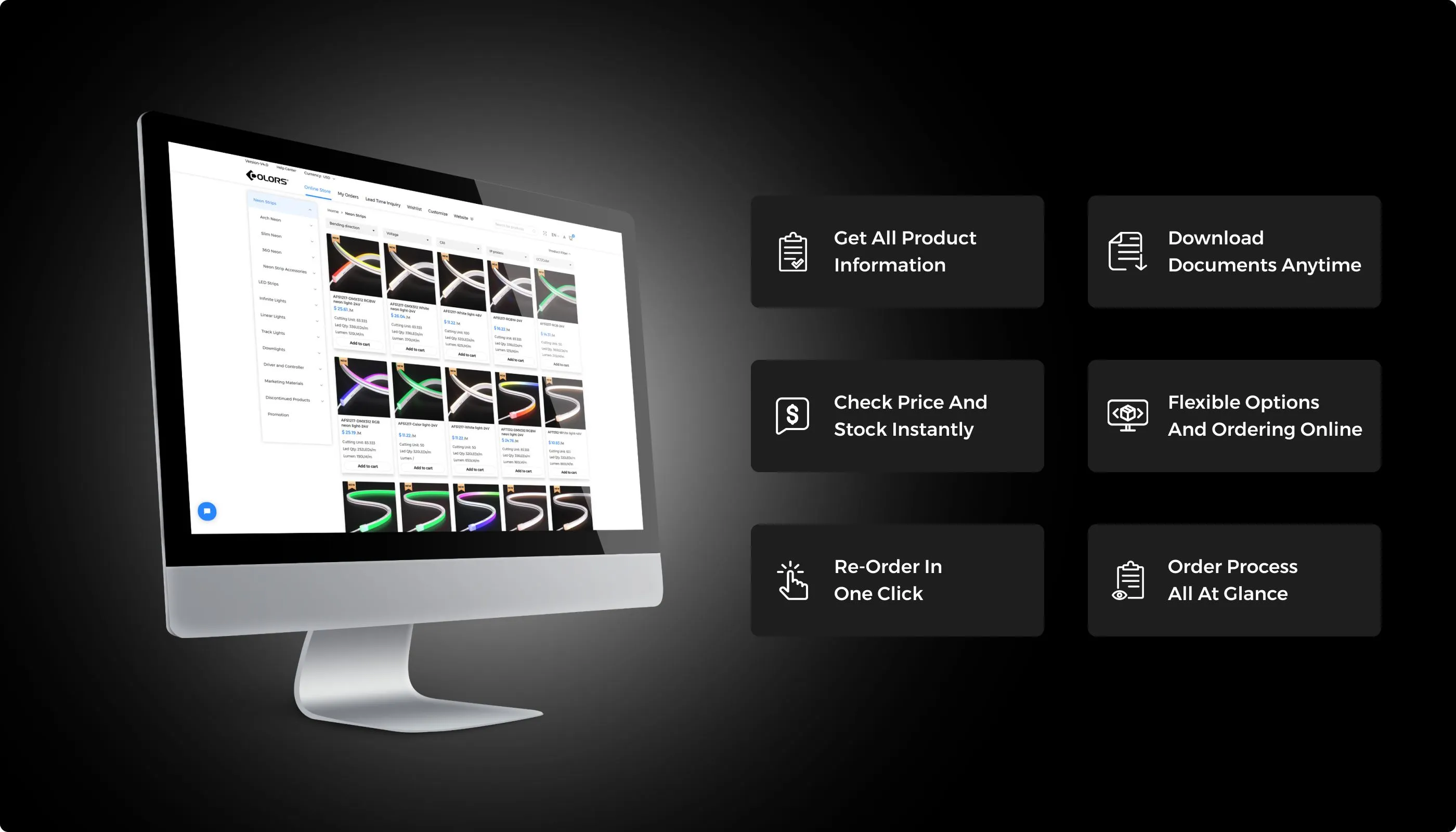 COLORS Online Store - Service - COLORS Lighting