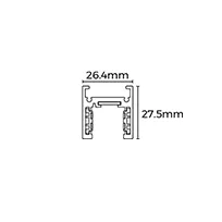 Product Model - MagTrack 20 Series Magnetic Track Lighting Systems, DC24V-48V Low-voltage